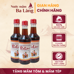 Nước Mắm Cốt Cá Cơm 40 độ Combo 1 Chai 500ml